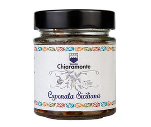 Caponata aus Sizilien, 160g Glas - Tenuta Chiaramonte