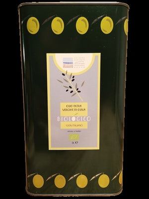 Bio-Olivenöl aus Kalabrien - 3L Dose Front