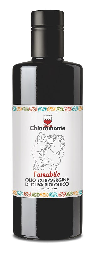L'Amabile_Olivenöl Bio 500 ml Flasche - Landgut Chiaramonte